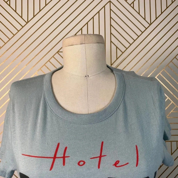 Chaser Hotel Gran Canaria‎ Graphic T-shirt Blue - Picture 2 of 10